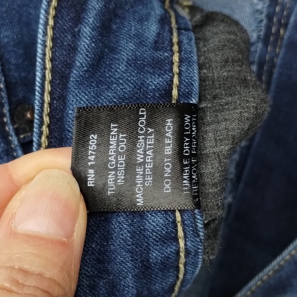 Legendary by Ashley Stewart Bootcut Jeans size 24, 31" inseam, dark wash - Picture 5 of 11